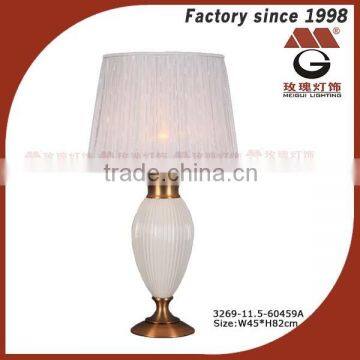 large pottery gorgeous table lamp