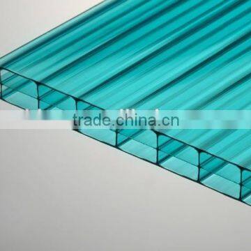 UV Coated Clear Hollow Polycarbonate Sheet/hollow Sun Panel for Building Material photo-6