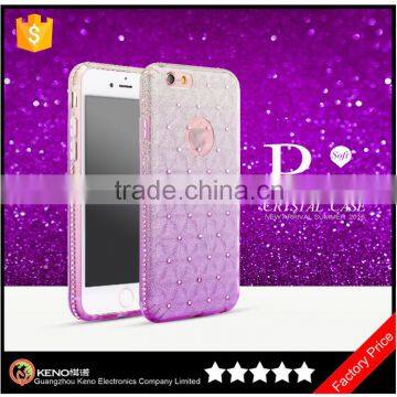 Wholesale phone cover glitter phone case for iphone6 plus