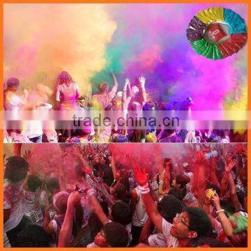 confetti color powder for run party