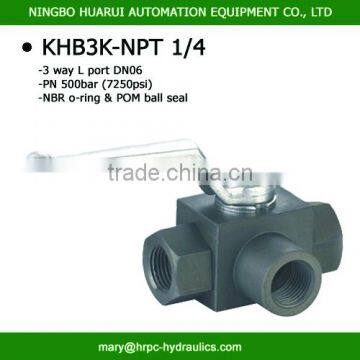 Low price Reliable Quality 1/4" inch brass ball valve high pressure