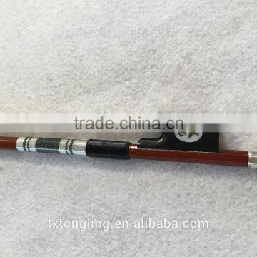 Ebony Violin Bow With Flower Patten Violin Bow Hair photo-2