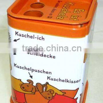 Pencil sharpener box,gift tin box, snoopy tin box