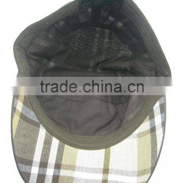 Plaid Winter Military Cap photo-5