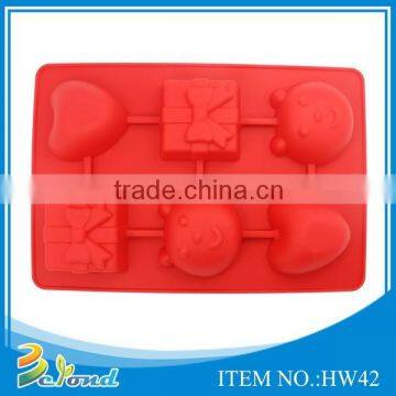 2015 professional beautiful eco-friendly wholesale silicone molds
