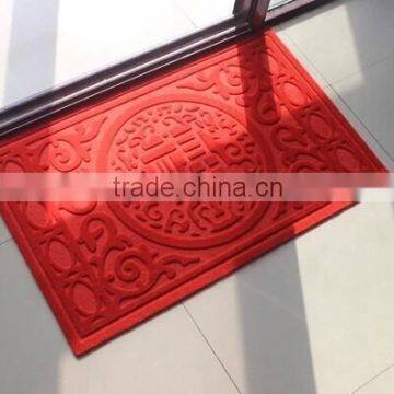 Custom embossed door mat