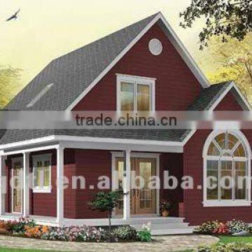 Beautiful steel structure villa made in China