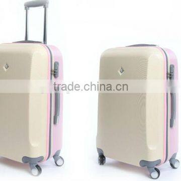 3pcs ABS+PC luggage set/3pcs ABS+PC trolley luggage set with TSA lock