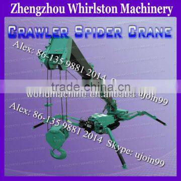 hydraumatic China mini spider crane/Electric Crawler loader/Telescopic Crane