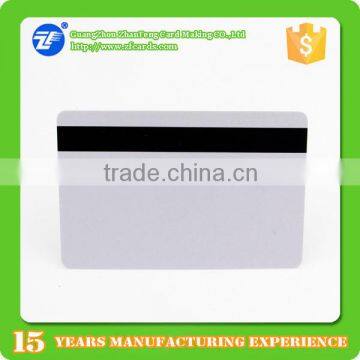 Thermal printing 2 track cards hi co blank card maker