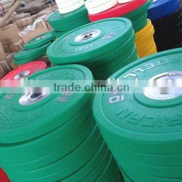 PU (CPU) Whole Weight Plate/olympic Weight Plate/coated Competition Weight Plate/bumper Plate/quality Plate photo-5