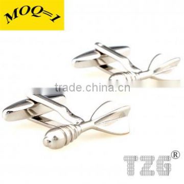 Fashion Stainless Steel Dart Cufflink