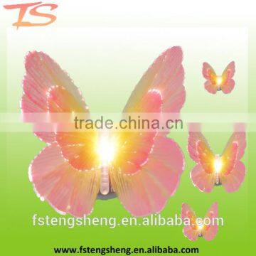 Color Changing LED Fiber Optic Mini Butterfly Light