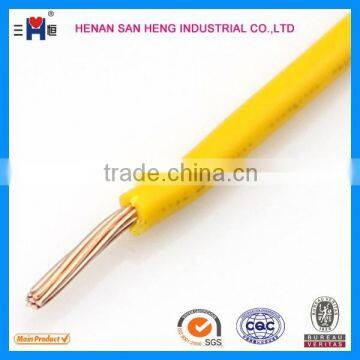 High quality electric cable BVR different types of wires with free sample