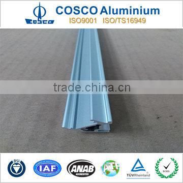 Extruded aluminum rail