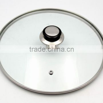 China best quality G type 4mm tempered glass lid for fry pan and pot                        
                                                                                Supplier's Choice