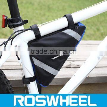 Wholesale hot sale separate compartment triangle bicycle frame bag12490 activated carbon bag