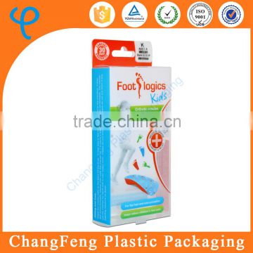 Offset Printing PP Plastic Packaging Box for Insole Packaging