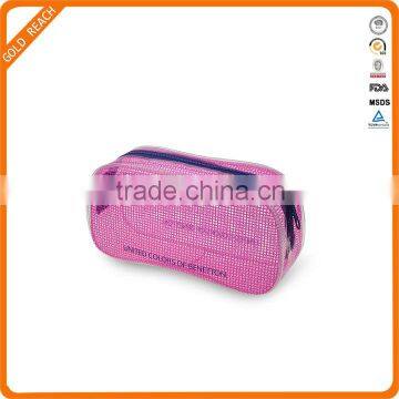 Professional Printed PVC Plastic Makeup Case with Zipper