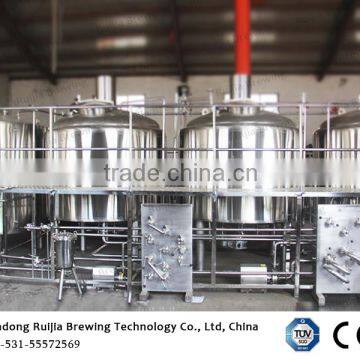 2000L beer brewing equipment mash tun and brewery plant