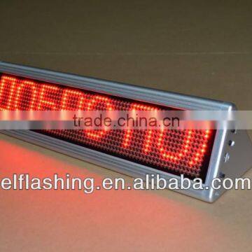 USB change message led badge/ multicolor led badge/ Any language led badge