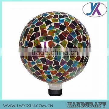 High Quality 10" Mosaic Clear 100 Wholesale Clear Glass Christmas Ball Ornaments photo-6