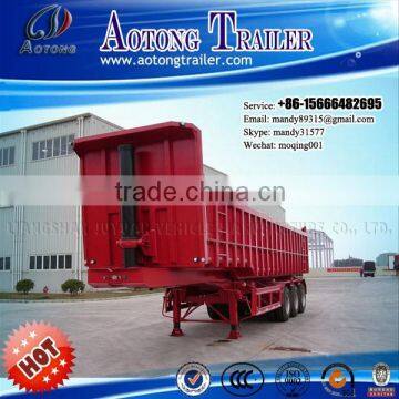 Hot sale air bag suspension trailer for coal transportation