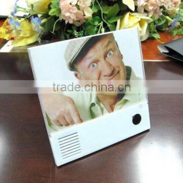 Voice Recording Funia Photo/ Picture Frames With Voice Recorder for Christmas Greetings photo-3