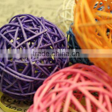 Manufacture Hot Sale Wicker Decoration Wicker Ball