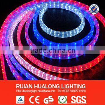 230V Led Flat 4wires 3Line Rope Light