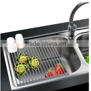 Hot Sell Stainless Steel Folding Dish Rack photo-1