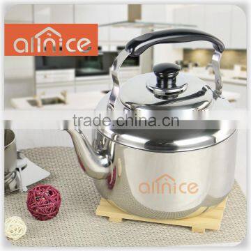 Capacity 2/3/4/5/6L hot-sale design popular stainless steel whistling water kettle