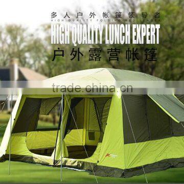 10-12 Person Outdoor Camping Tent With 4 Doors