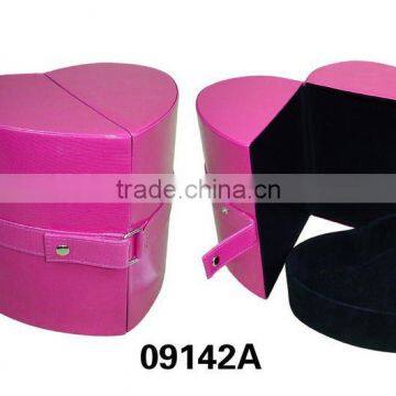 heart shaped fashion jewelry box packaging