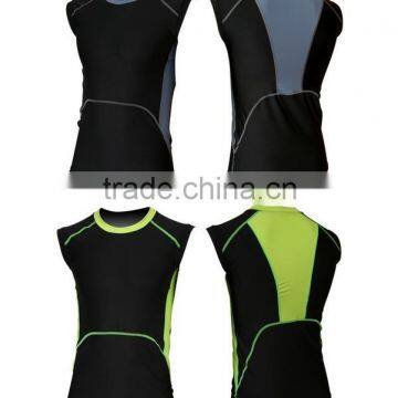 Gym Sport Cycling Tights Shirts & Shorts Men Male Compression photo-6