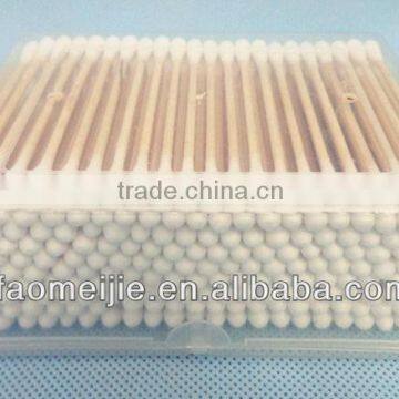 Sterile Wooden Sticks Cotton Ear Buds,cotton Swabs in pp Bag photo-6