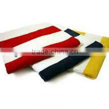 Soft good quality stripes printed cotton beach towel