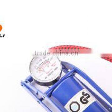 High Quality Durable Single Barrel Foot Inflator With Gauge JL9103 for Car and Motor photo-2