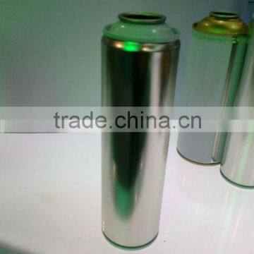 Popular use tinplate plain can for aerosol products dia 65mm