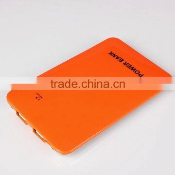 New Products 2016 Colorful Super Slim Power Bank Usb Charger With Touch Switch and Custom Logo Printing photo-5