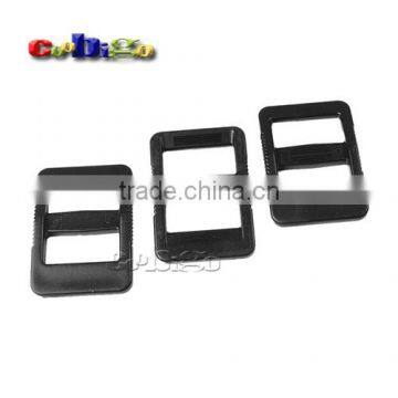 1" Webbing Plastic Tri-Glide Slider Adjustable Buckle Hardware Black for Outdoor Backpack Apparel Straps #FLC455-B photo-2