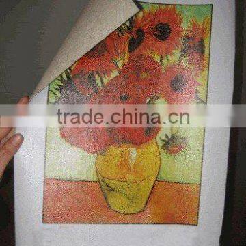 Glossy Pure Cotton inkjet printing Canvas by Chinese