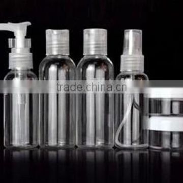 hot sale 6pcs liquid packing bottle travel bottle set