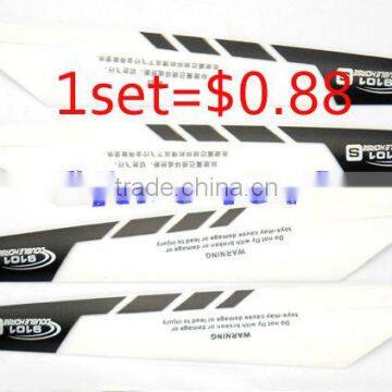 white Main Blade for DH 9101 RC Helicopter Double Horse Accessories SuangMa