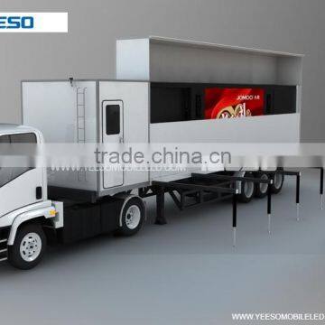 YEESO Mobile Stage Truck, Road Show Container, LED Stage Truck YES-C40