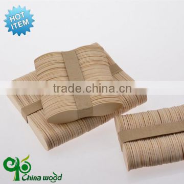 factory supply wood ice cream sticks with diffierent sizes for your need