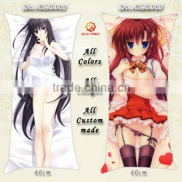 Custom made printed body pillow