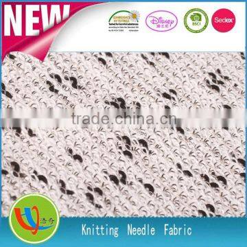 china alibaba TR fabric R3special yarn knit fabric T32S thick needle fabric