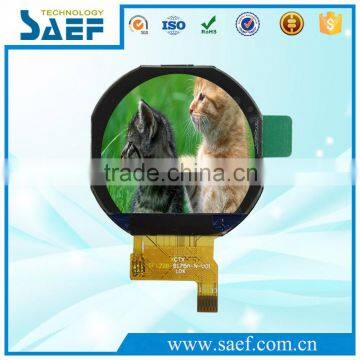 SAEF tft lcd 1.22 inch Round IPS panel 240x204 dots display with SPI interface 13pin