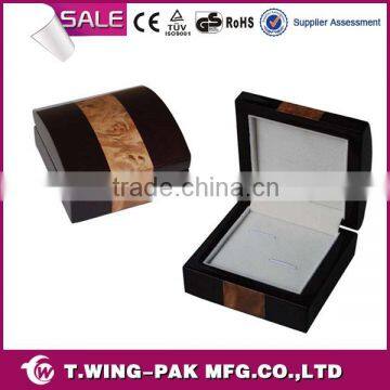 tiny, nice looking ring gift box, wooden and velvet inside ring box